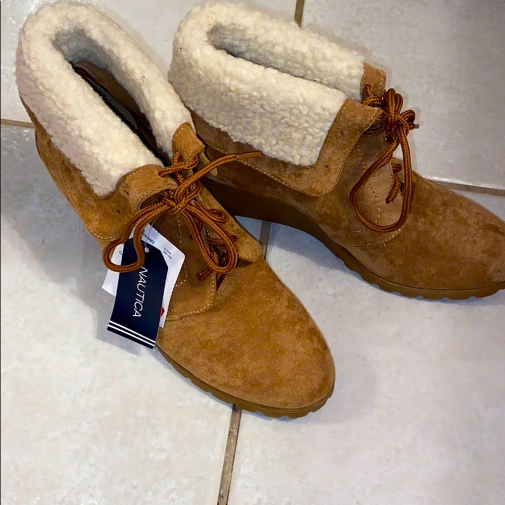 Nautica Wedge Boots